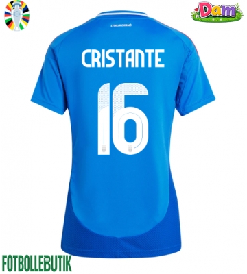 Italien Bryan Cristante #16 Hemmatröja Kvinnor EM 2024 Kortärmad